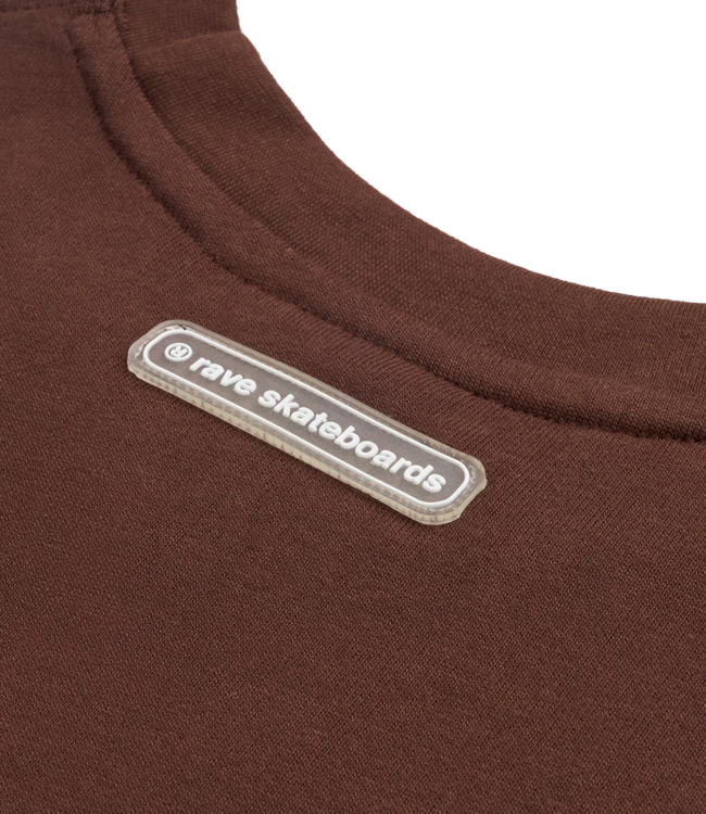 RAVE Core Logo T-Shirt - Brown