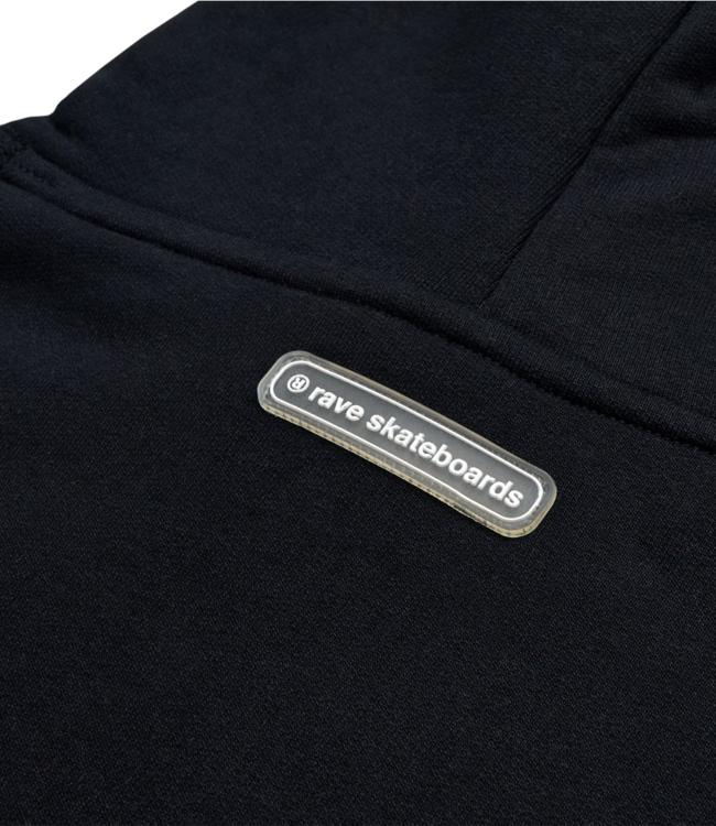 RAVE Core Logo Hoodie - Black