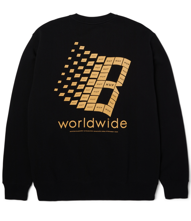 HUF Huf X Bronze Crewneck - Black