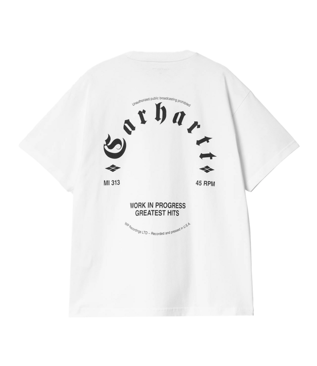 CARHARTT WIP Greatest Hits T-Shirt - White/Black