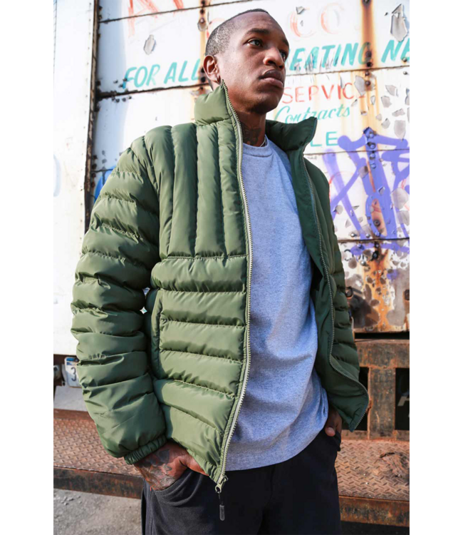 THEORIES Ludlow Puffer Jacket - Sage