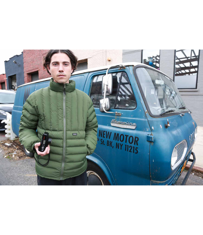 THEORIES Ludlow Puffer Jacket - Sage