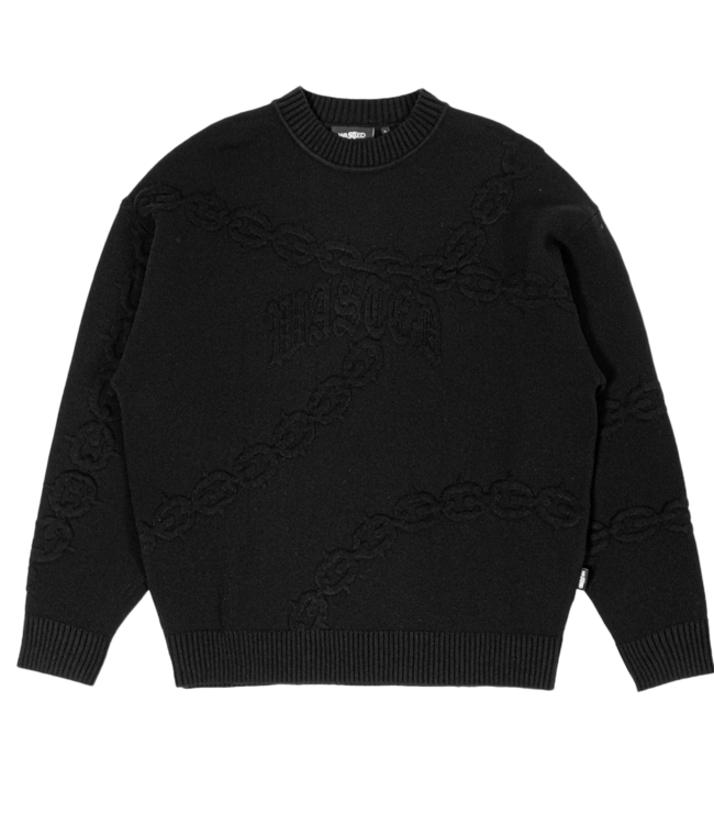 WASTED PARIS Chrome Sweater - Black