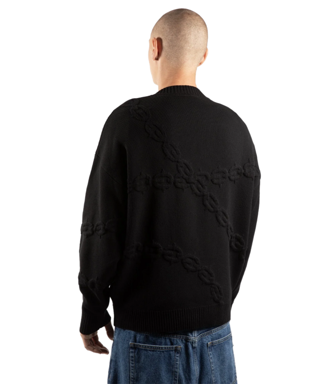 WASTED PARIS Chrome Sweater - Black