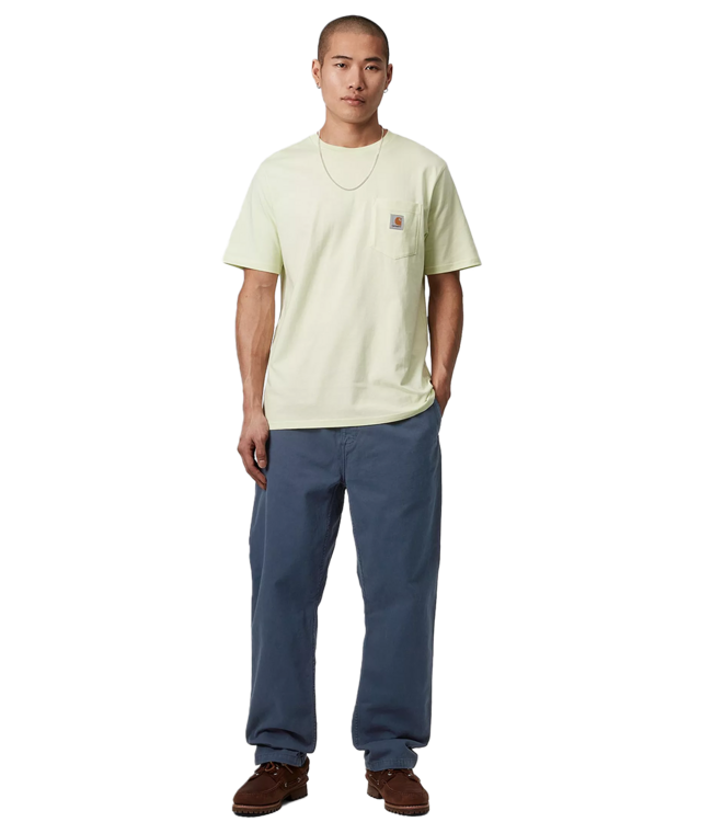 CARHARTT WIP Flint Pant - Dusky Blue/Garment Dyed