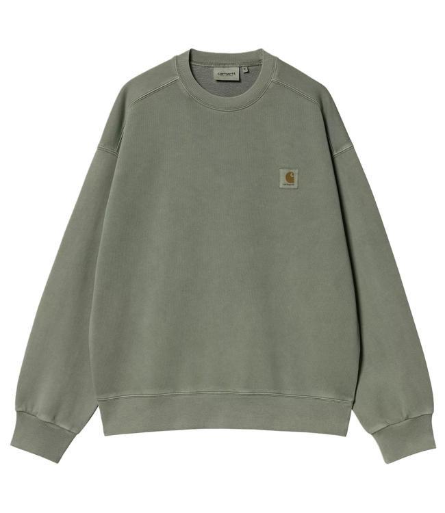 CARHARTT WIP Nelson Sweat - Park/Garment Dyed