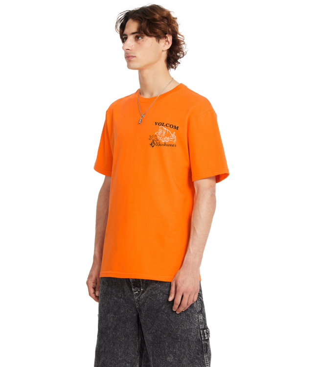 VOLCOM Pour Choices T-Shirt - Neon Orange