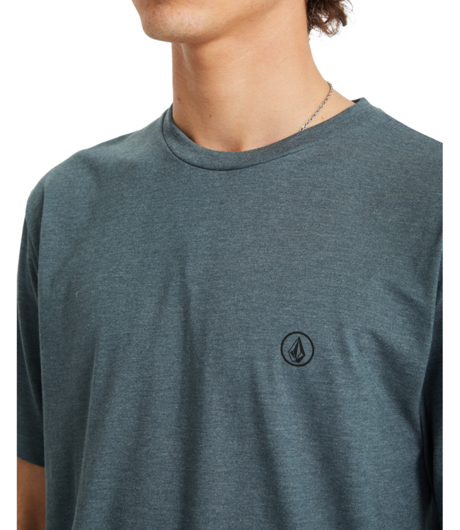 VOLCOM Circle Blanks T-Shirt - Dark Slate