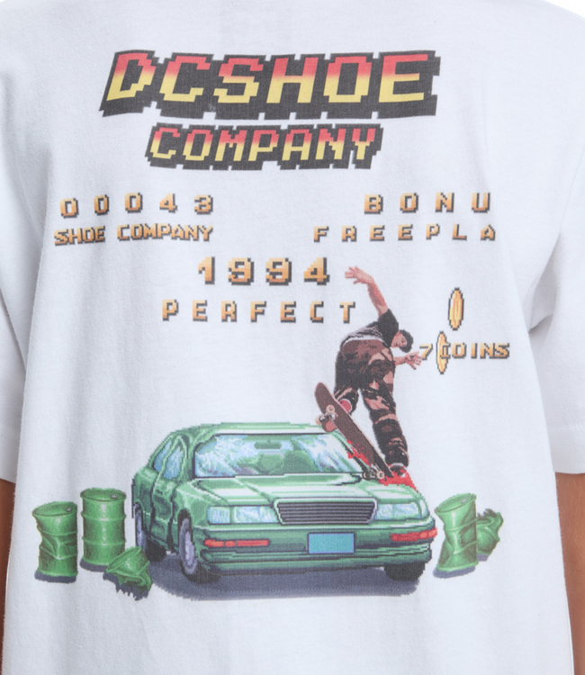 DC Two Bit Ss Boy - White