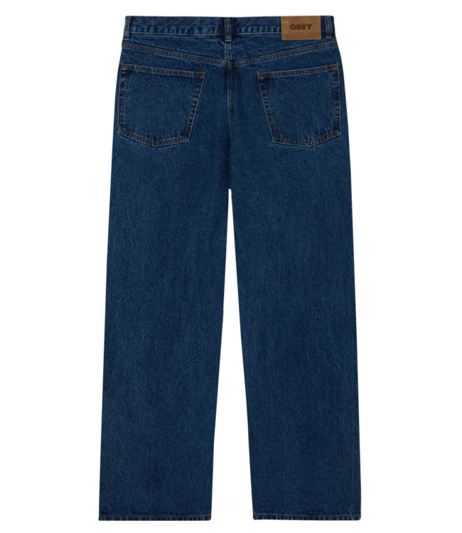 OBEY Classic Baggy Denim - Stone Wash Indigo