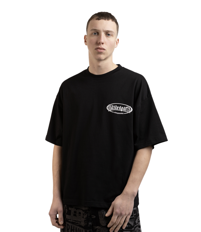 WASTED PARIS Yard Boxy T-Shirt - Black