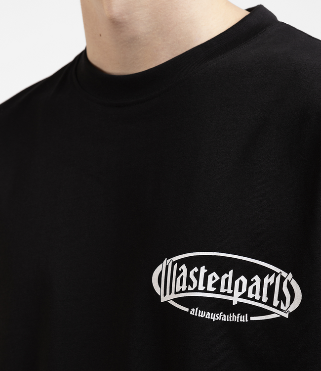 WASTED PARIS Yard Boxy T-Shirt - Black