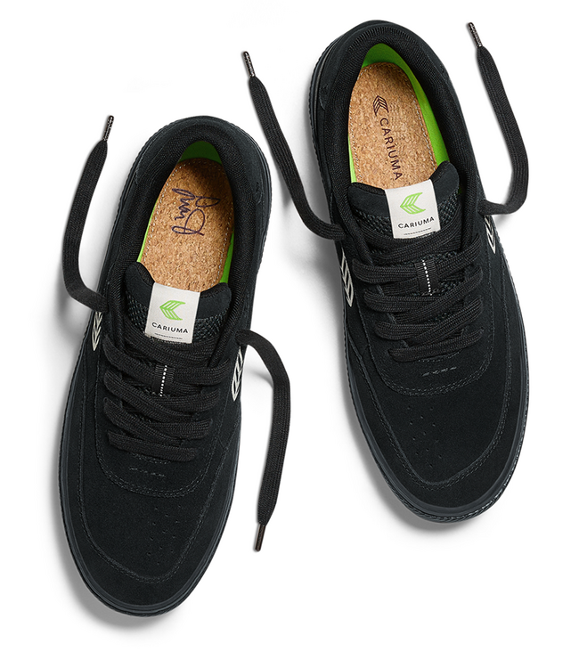 CARIUMA Luan Pro - All Black Suede/Ivory