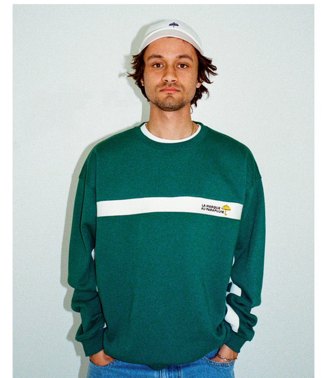 HELAS Facile Crewneck - Teal Green