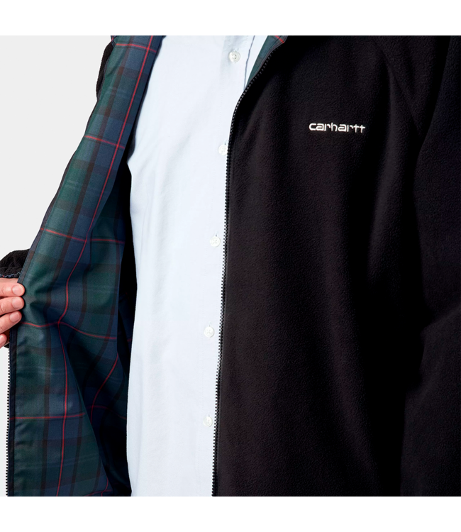 CARHARTT WIP Reversible Planer Jacket - Planer Check, Wall/Air Force Blue