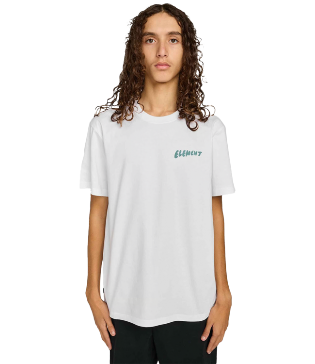 ELEMENT Sunrise Ss Tee - Optic White