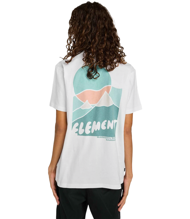 ELEMENT Sunrise Ss Tee - Optic White