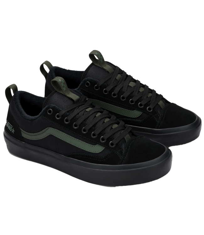 VANS Old Skool 36+ Atiba - Black/Dark Green