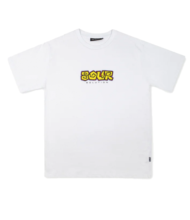 SOUR Sour Surf Tee - White