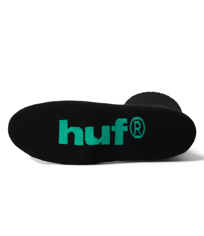 HUF Greetings Crew Sock - Black