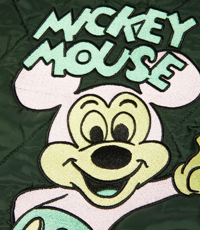 HUF Mickey Quilted Work Jacket - Forest Green