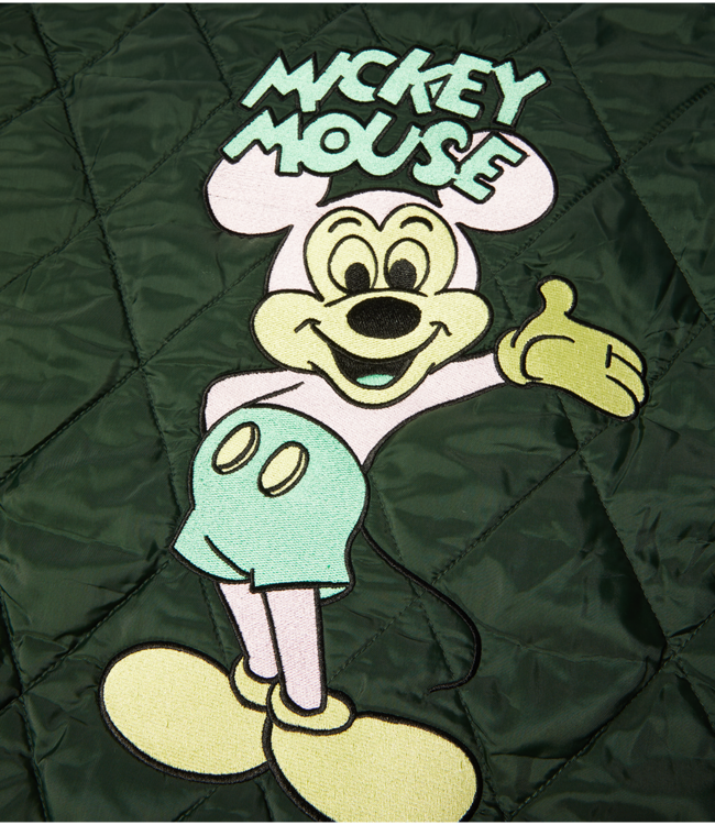 HUF Mickey Quilted Work Jacket - Forest Green