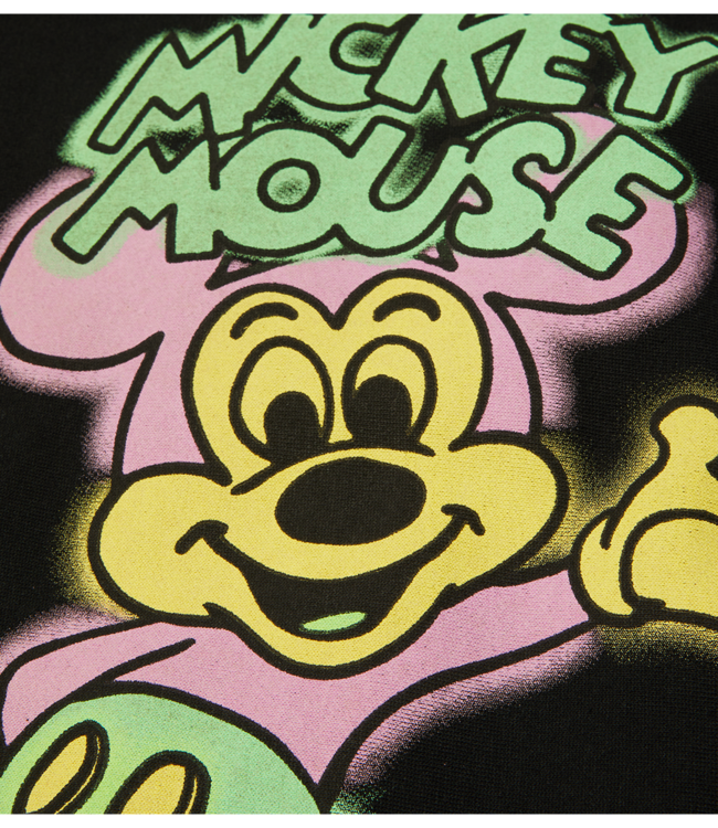 HUF Mickey Spray Fz Hoodie - Black