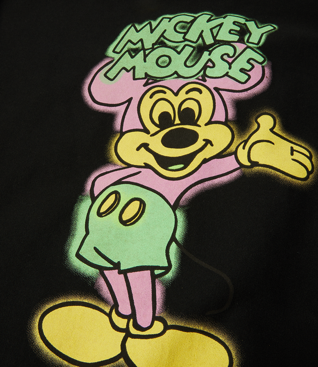 HUF Mickey Spray Fz Hoodie - Black