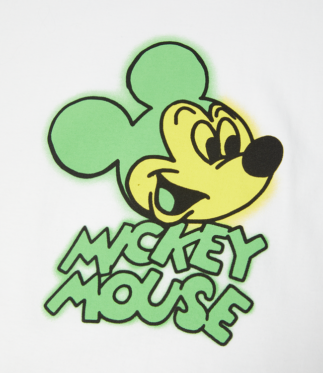 HUF Mickey Spray Ss Tee - White