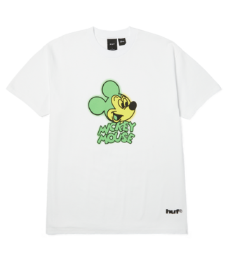 HUF Mickey Spray Ss Tee - White HUF Mickey Spray Ss Tee - White
