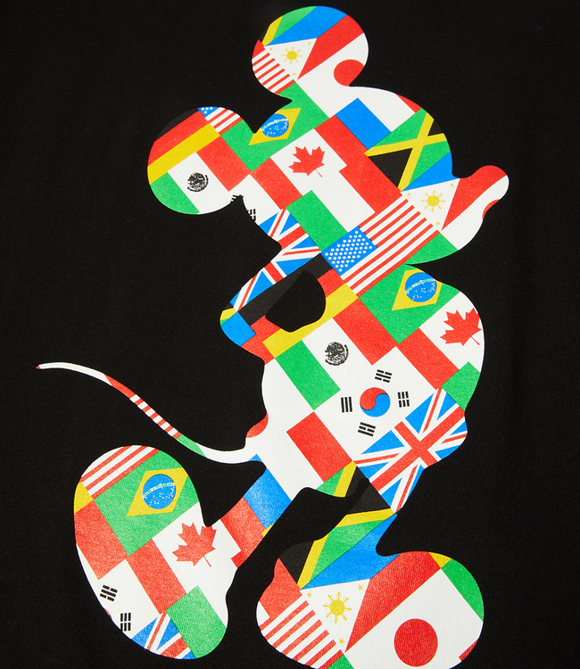 HUF World Tour Silhouette Ss Tee - Black