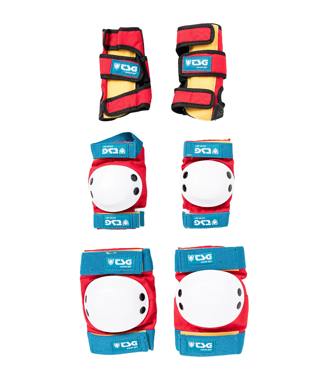 Junior Protection Set - Red/white/blue