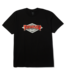 HUF Huf X Thrasher Logo Ss Tee - Black