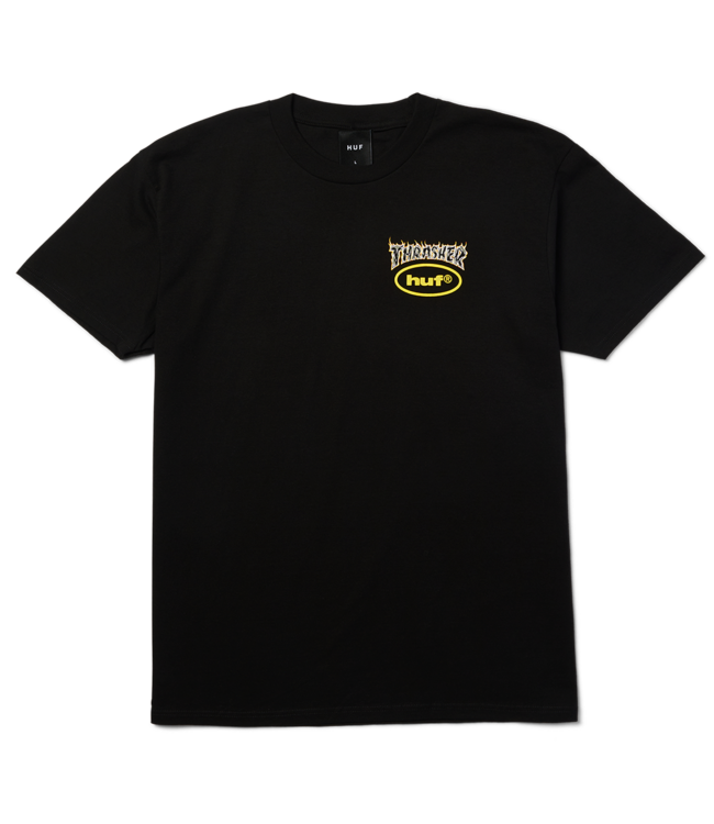 HUF Meltdown Ss Tee - Black