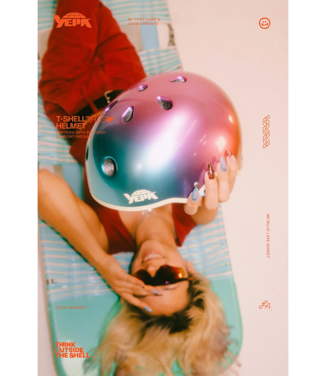 YEPA T-Shell Pro Helmet CE - Lake Sunset