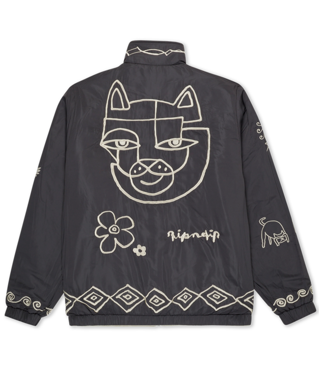 RIPNDIP Blonded Reversible Jacket - Black
