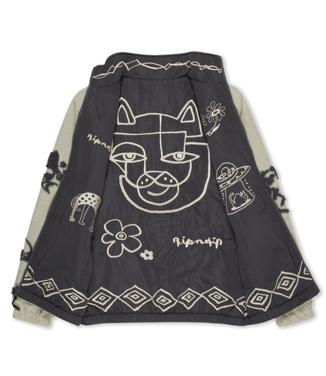 RIPNDIP Blonded Reversible Jacket - Black