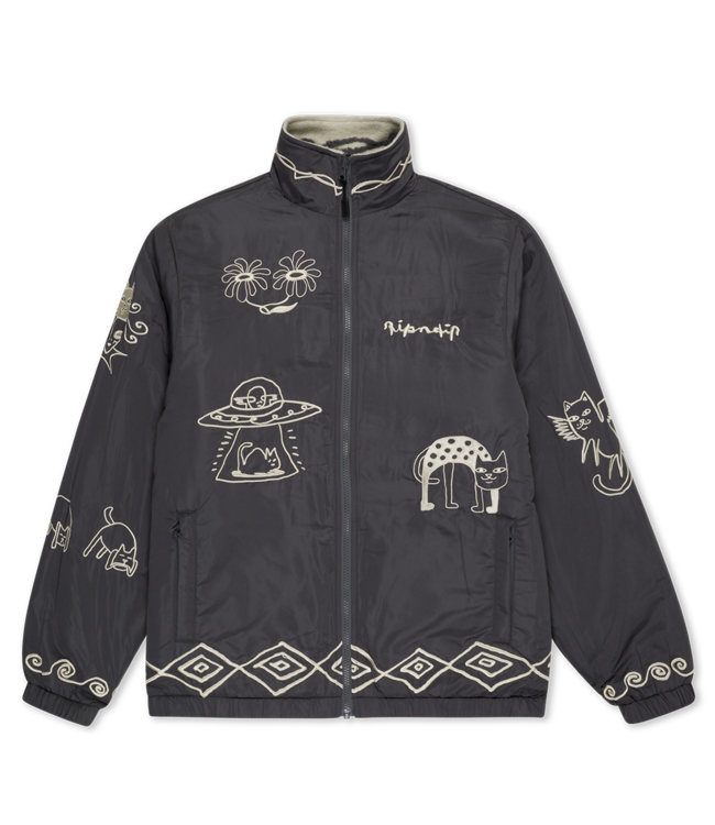 RIPNDIP Blonded Reversible Jacket - Black