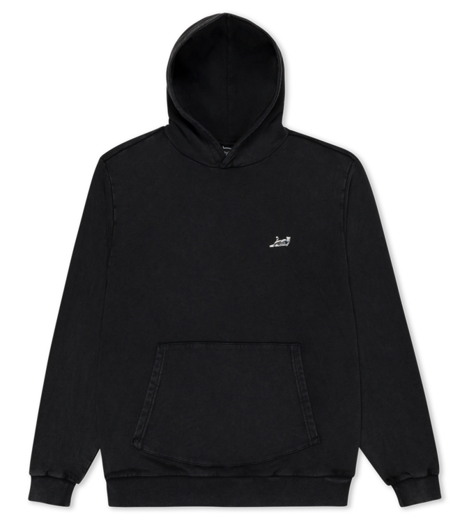 RIPNDIP Castanza Hoodie - Black Vintage Wash