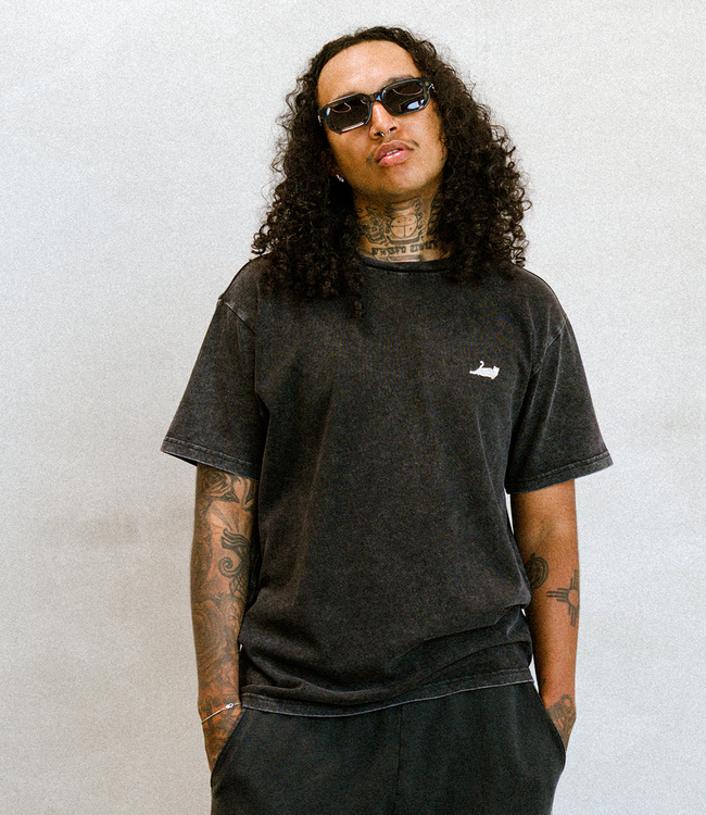 RIPNDIP Castanza S/S Tee - Black Vintage Wash