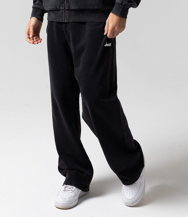 RIPNDIP Castanza Straight Leg Sweatpants - Black Vintage Wash