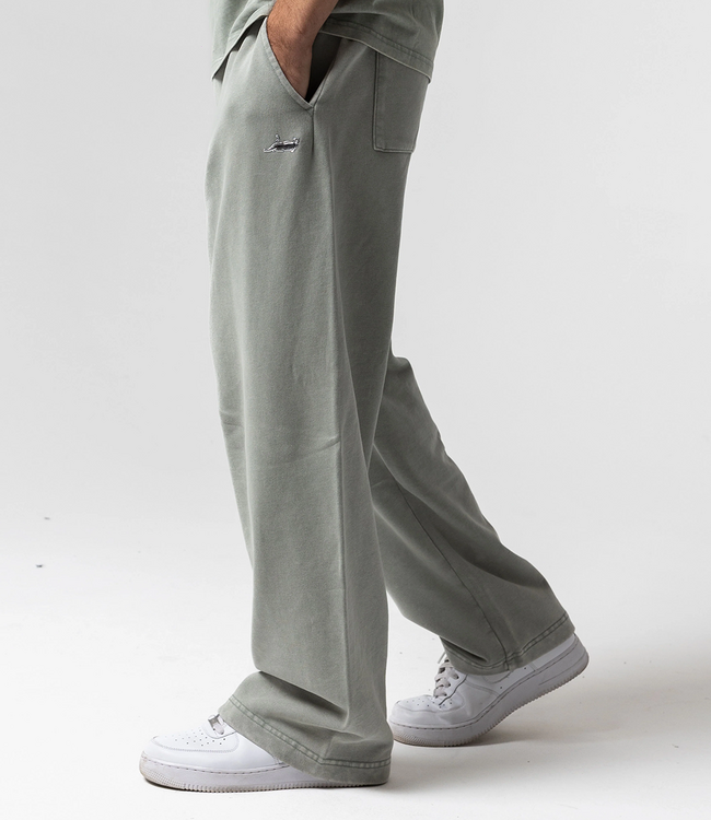 RIPNDIP Castanza Straight Leg Sweatpants - Sage Vintage Wash