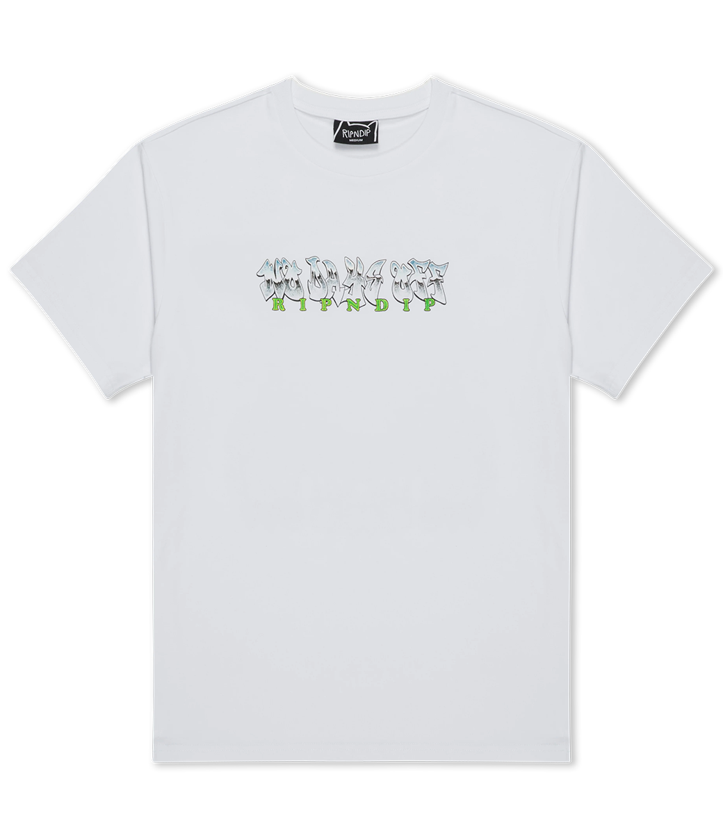 RIPNDIP Karate Kat Tee - White