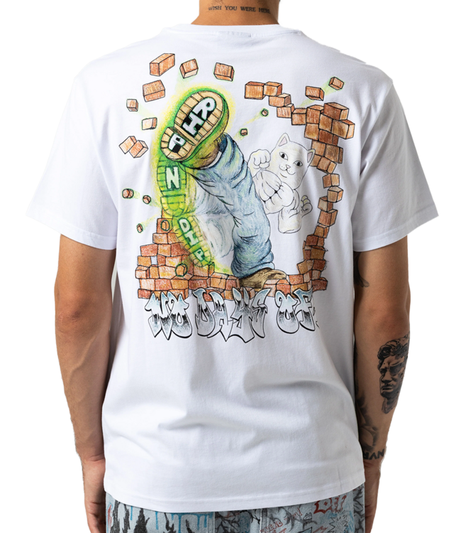 RIPNDIP Karate Kat Tee - White