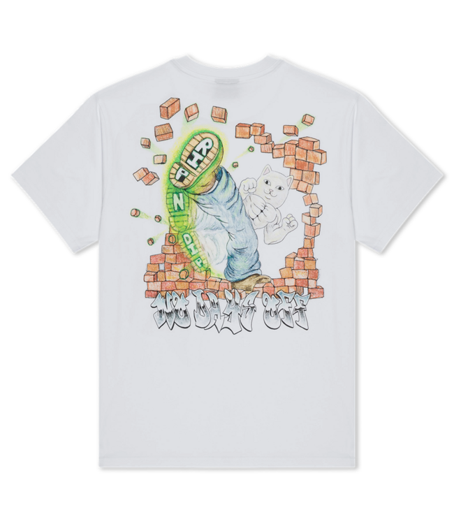 RIPNDIP Karate Kat Tee - White