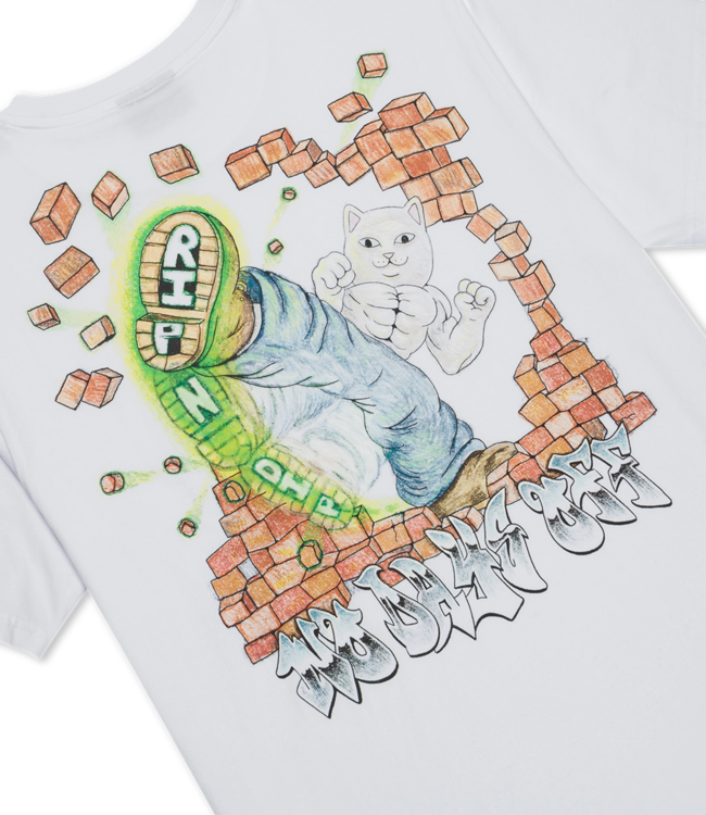 RIPNDIP Karate Kat Tee - White