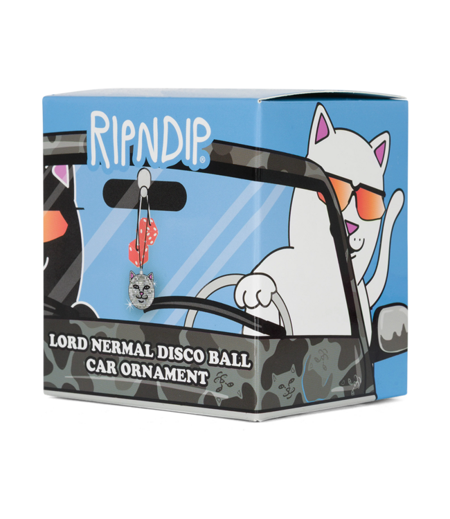 RIPNDIP Nermal Disco Car Ornament - Metallic