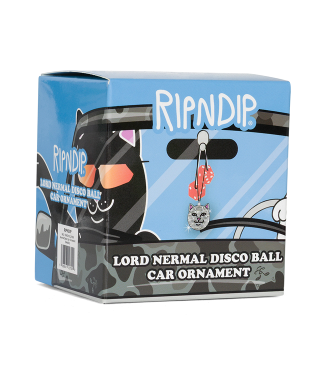 RIPNDIP Nermal Disco Car Ornament - Metallic