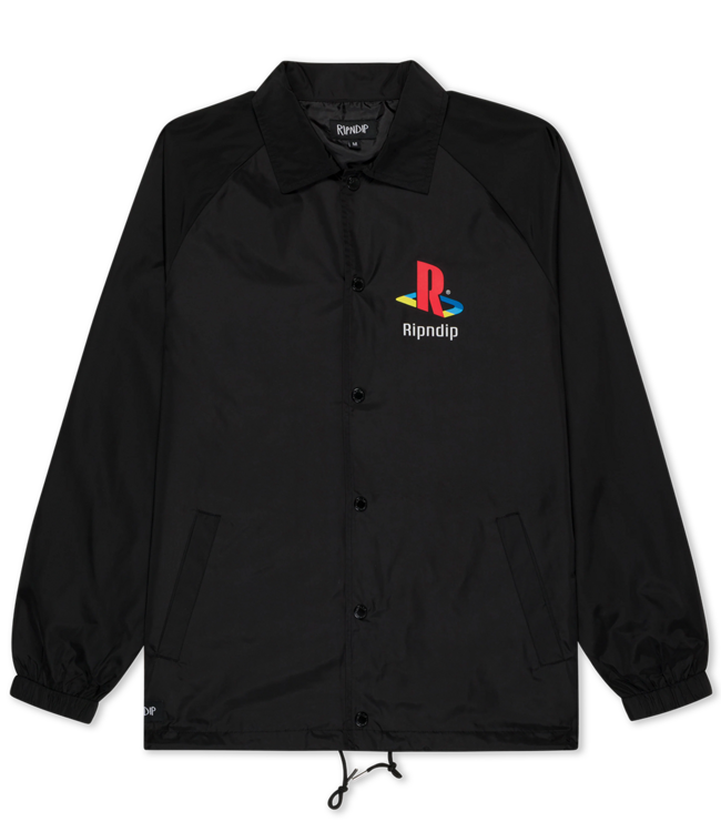 RIPNDIP Nermii Coaches Jacket - Black/Sand