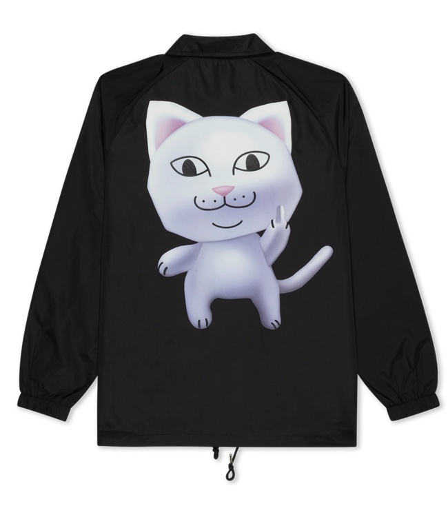 RIPNDIP Nermii Coaches Jacket - Black/Sand